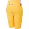 Pro Standard NBA Womens Womens NBA Classic Chenille Bike Short(Yellow)