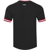 Pro Standard NHL Mens Pro Standard Mens NHL Classic Chenille Cotton Double Knit Short Sleeve Tee(Black/Red)