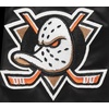 Pro Standard Womens NHL Classic Chenille Satin Satin Jacket(Black)