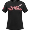 Pro Standard NHL Womens Pro Standard Womens NHL Classic Chenille Short Sleeve Slim Tee(Black)