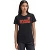 Pro Standard NHL Womens Womens NHL Classic Chenille Cotton Short Sleeve Slim Fit Tee(Black)