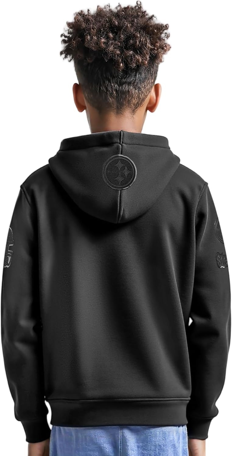 image:imagePro Standard Big Boys NFL Classic Triple Pull Over HoodieBlack