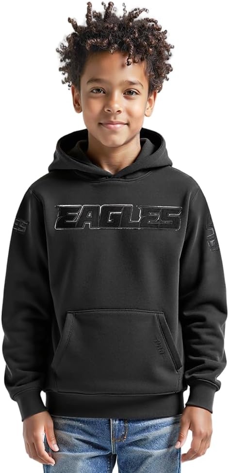 image:imagePro Standard Big Boys NFL Classic Triple Pull Over HoodieBlack