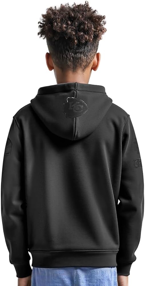 image:imagePro Standard Big Boys NFL Classic Triple Pull Over HoodieBlack