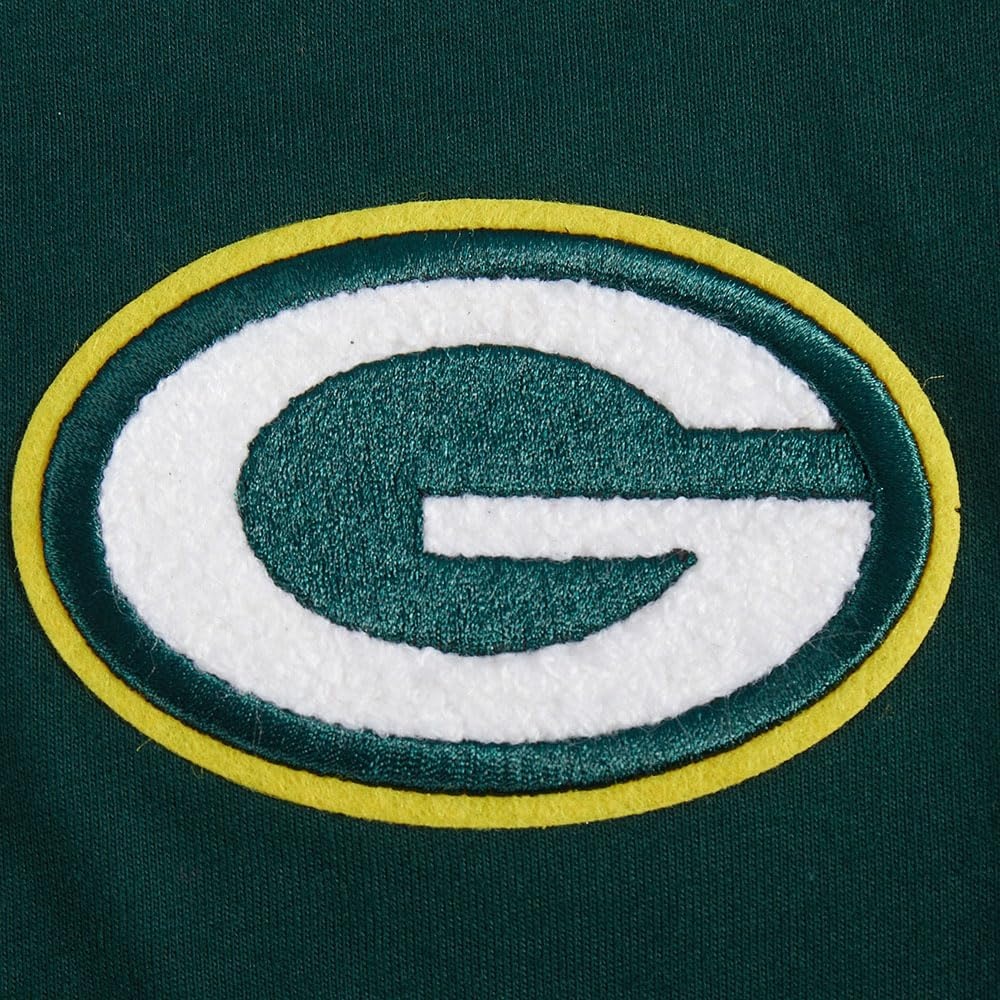 image:imagePro Standard Big Girls NFL Green Bay Packers Classic Essentials Short Sleeve Boxy Tee Forest Green XL