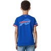 Pro Standard Big Boys NFL Buffalo Bills Mesh Button Down Mesh Top Royal Blue/Red S