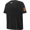 Pro Standard Big Boys NFL Cincinnati Bengals Classic Chenille Short Sleeve Tee Black M