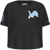 Pro Standard Big Girls NFL Detroit Lions Classic Essentials Short Sleeve Boxy Tee Black S