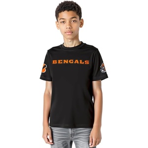 Pro Standard Big Boys NFL Cincinnati Bengals Classic Chenille Short Sleeve Tee Black M