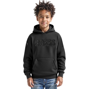 Pro Standard Big Boys NFL Classic Triple Pull Over Hoodie(Black)