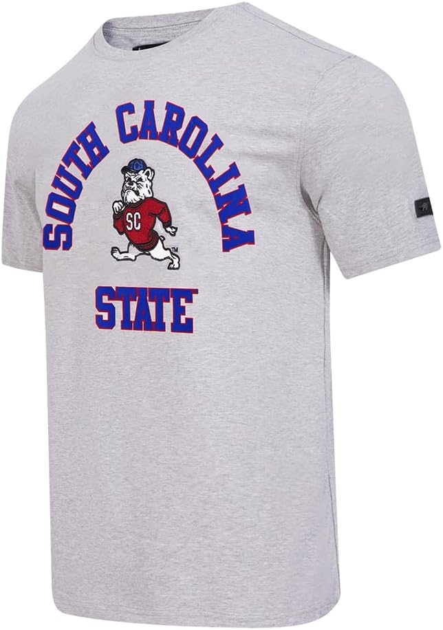 image:imagePro Standard Mens Mens College College Classic Chenille Cotton Single Short Sleeve TeeRoyal Blue