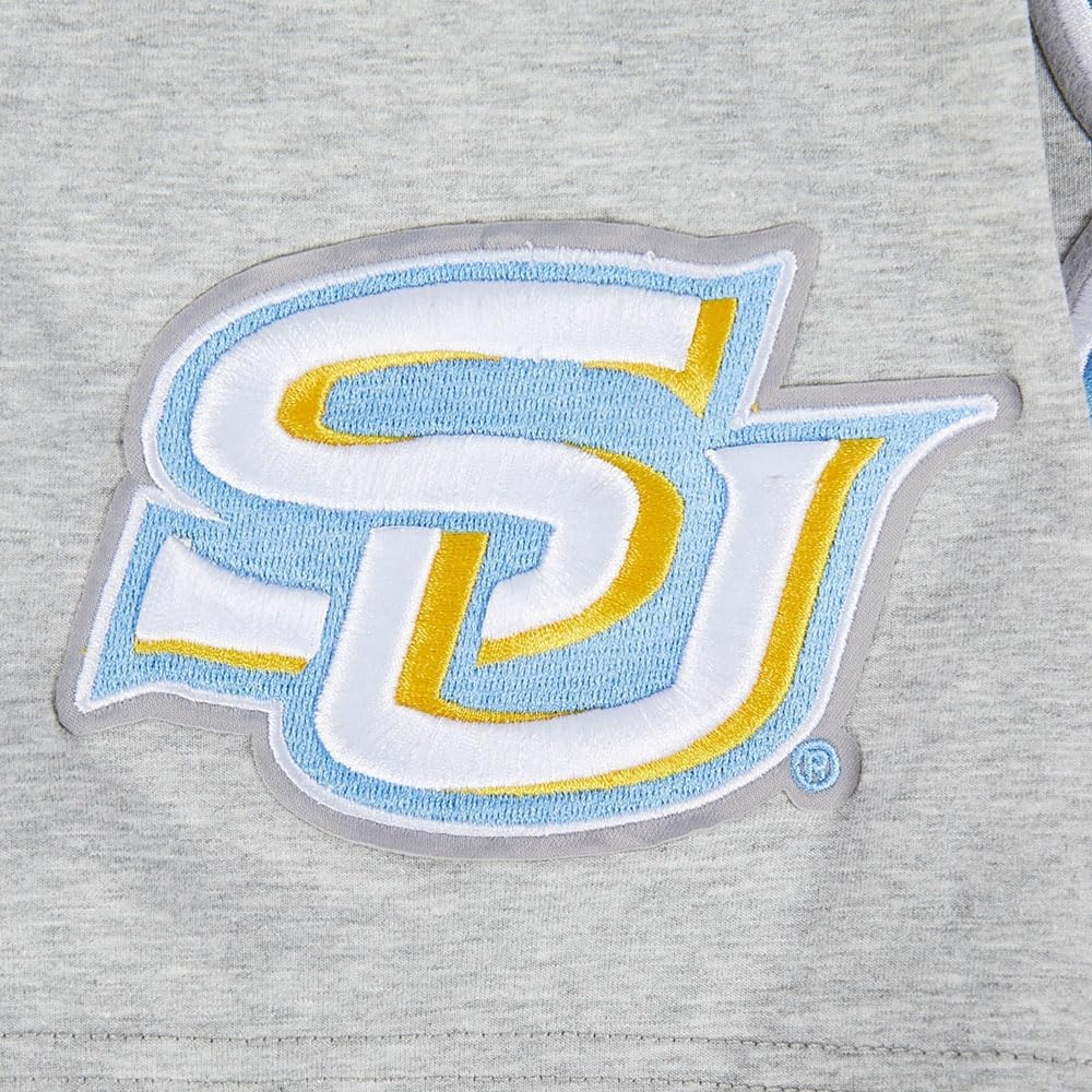 image:imagePro Standard Mens Mens College College Classic Chenille Cotton Single Short Sleeve TeeUniversity Blue