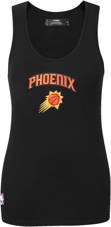 image:imagePro Standard NBA Womens Womens NBA Classic Chenille Cotton Single Jersey Tank TopBlack