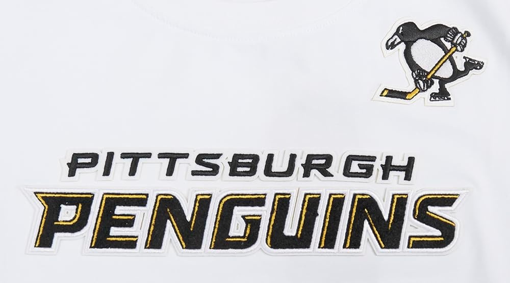 image:imagePro Standard NHL Womens Pro Standard Womens NHL Classic Chenille Short Sleeve Slim Fit TeeWhite