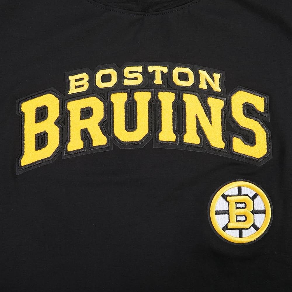 image:imagePro Standard NHL Womens Womens NHL Classic Chenille Cotton Single Jersey Short Sleeve Slim TeeBlack