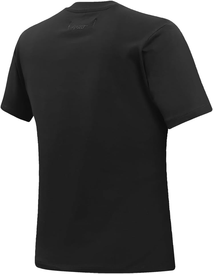 image:imagePro Standard NHL Womens Womens NHL Classic Chenille Cotton Single Jersey Short Sleeve Slim TeeBlack