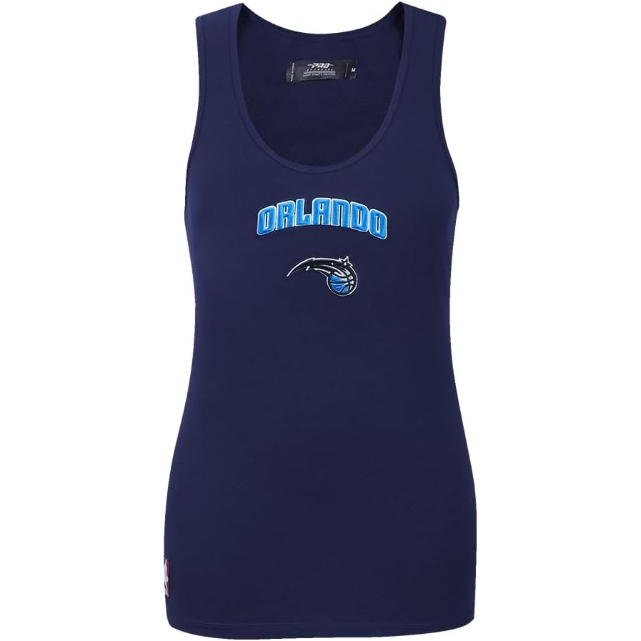 image:imagePro Standard NBA Womens Womens NBA Classic Chenille Cotton Single Jersey Tank TopMidnight Navy