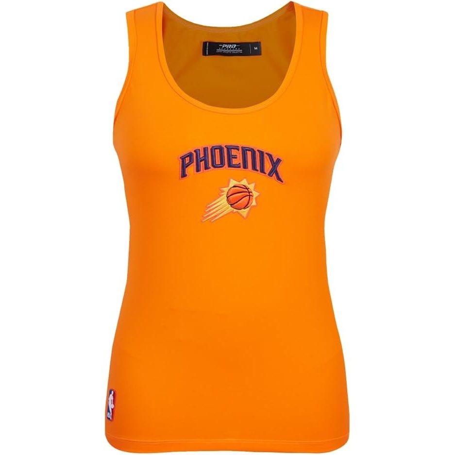 image:imagePro Standard NBA Womens Womens NBA Classic Chenille Cotton Single Jersey Tank TopOrange