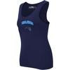 Pro Standard NBA Womens Womens NBA Classic Chenille Cotton Single Jersey Tank Top(Midnight Navy)