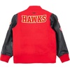 Pro Standard NBA boys Pro Standard Big Boys Nba Classic Chenille Wool Varsity Jacket(Red/Black)