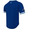 Pro Standard NHL Mens Pro Standard Mens NHL Classic Chenille Cotton Double Knit Short Sleeve Tee(Dodger Blue)