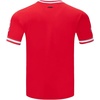 Pro Standard NHL Mens Pro Standard Mens NHL Classic Chenille Cotton Double Knit Short Sleeve Tee(Red)