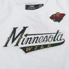 Pro Standard NHL Womens Pro Standard Womens NHL Classic Chenille Short Sleeve Slim Fit Tee(White)