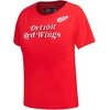Pro Standard NHL Womens Pro Standard Womens NHL Classic Chenille Short Sleeve Slim Tee(Red)