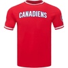Pro Standard NHL Mens Pro Standard Mens NHL Classic Chenille Cotton Double Knit Short Sleeve Tee(Red)