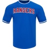 Pro Standard NHL Mens Pro Standard Mens NHL Classic Chenille Cotton Double Knit Short Sleeve Tee(Royal Blue)
