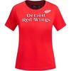 Pro Standard NHL Womens Pro Standard Womens NHL Classic Chenille Short Sleeve Slim Tee(Red)