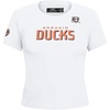 Pro Standard NHL Womens Pro Standard Womens NHL Classic Chenille Short Sleeve Slim Tee(White)