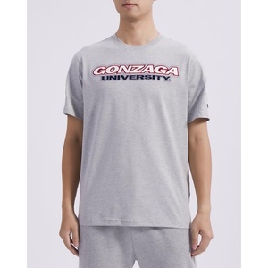 Pro Standard Mens Mens College College Classic Chenille Cotton Single Short Sleeve Tee(Heather Grey)