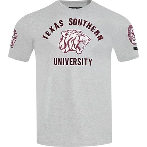 Pro Standard Mens Mens College College Classic Chenille Cotton Single Short Sleeve Tee(Wine)