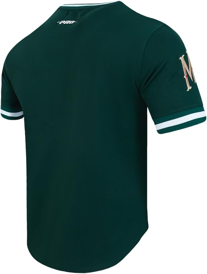 image:imagePro Standard Mens NHL Minnesota Wild Classic Chenille Short Sleeve Tee Forest Green S