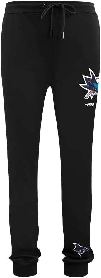 image:imagePro Standard Mens NHL San Jose Sharks Classic Chenille Jogger Black XL