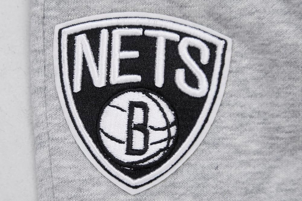 image:imagePro Standard NBA Womens Womens NBA Classic Chenille Brushed Back French Terry SweatpantHeather Grey