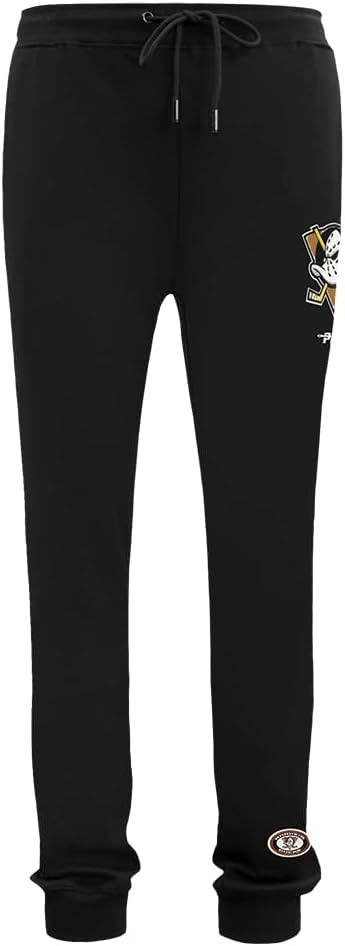image:imagePro Standard NHL Mens Pro Standard Mens NHL Classic Chenille Cotton Double Knit JoggerBlack