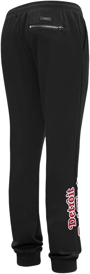 image:imagePro Standard NHL Mens Pro Standard Mens NHL Classic Chenille Cotton Double Knit JoggerBlack