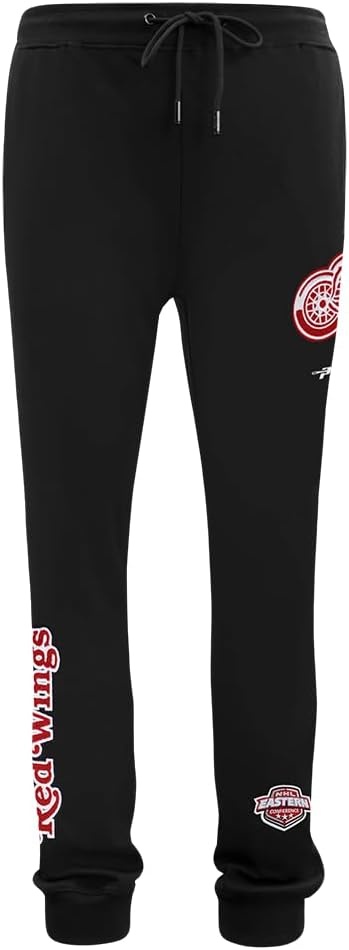 image:imagePro Standard NHL Mens Pro Standard Mens NHL Classic Chenille Cotton Double Knit JoggerBlack