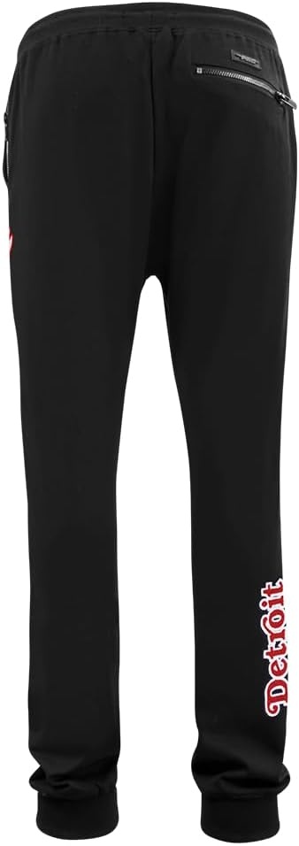 image:imagePro Standard NHL Mens Pro Standard Mens NHL Classic Chenille Cotton Double Knit JoggerBlack