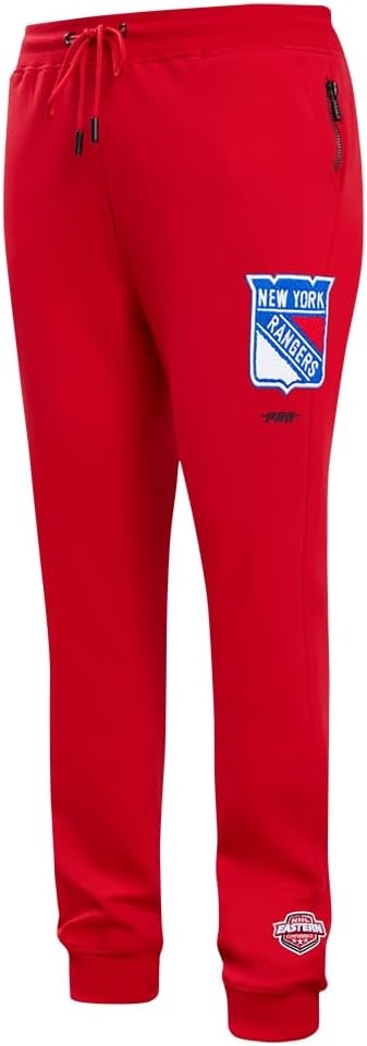image:imagePro Standard NHL Mens Pro Standard Mens NHL Classic Chenille Cotton Double Knit JoggerRed