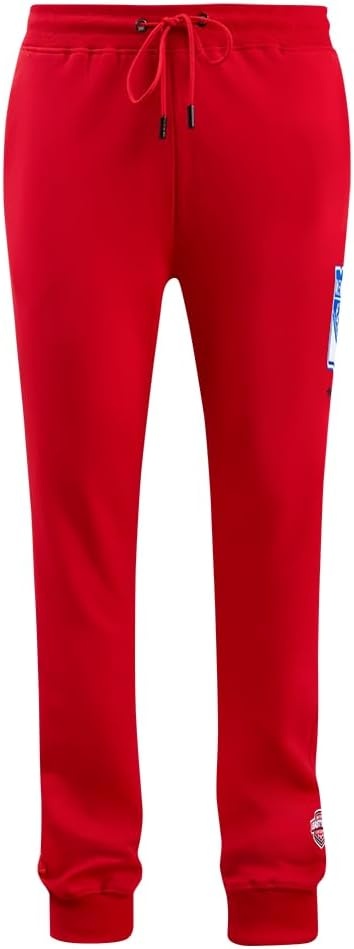 image:imagePro Standard NHL Mens Pro Standard Mens NHL Classic Chenille Cotton Double Knit JoggerRed