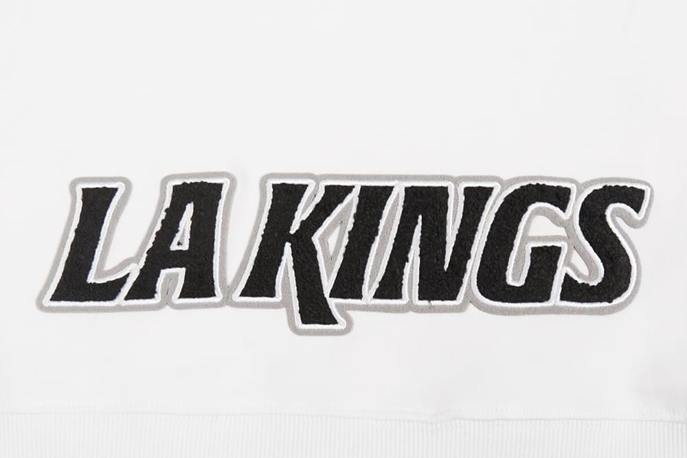 image:imagePro Standard Womens NHL Classic Chenille Brushed Back French Terry Cropped Pullover HoodieWhite