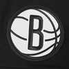 Pro Standard Mens NBA Classic Chenille Cotton Double Knit Short Sleeve Hoodie(Black)