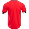 Pro Standard Men’s NBA Classic Chenille Cotton Double Knit Short Sleeve Tee(Primary Team Color)