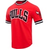Pro Standard Men’s NBA Classic Chenille Cotton Double Knit Short Sleeve Tee(Primary Team Color)