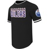 Pro Standard NHL Mens Mens NHL Classic Chenille Cotton Double Knit Short Sleeve Tee(Black)