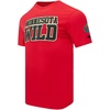 Pro Standard NHL Mens Pro Standard Mens NHL Classic Chenille Short Sleeve Tee(Red)