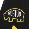 Pro Standard NHL mens Mens Nhl Classic Chenille Cotton Double Knit Button Down(Black/Yellow)